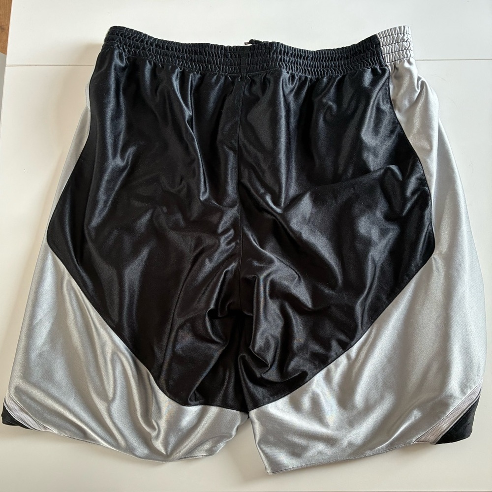 Men's Nike Athletic Shorts in Black and Silver